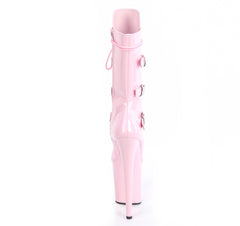 8 Inch Heel FLAMINGO-1053 Baby Pink Patent