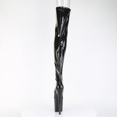 8 Inch Heel FLAMINGO-3021GP Black Glitter