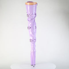 8 Inch Heel FLAMINGO-3028 Lavender Patent