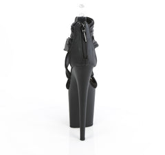8 Inch Heel FLAMINGO-820 Black