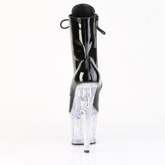 7 Inch Heel FLASHDANCE-1020SPEC Black Clear