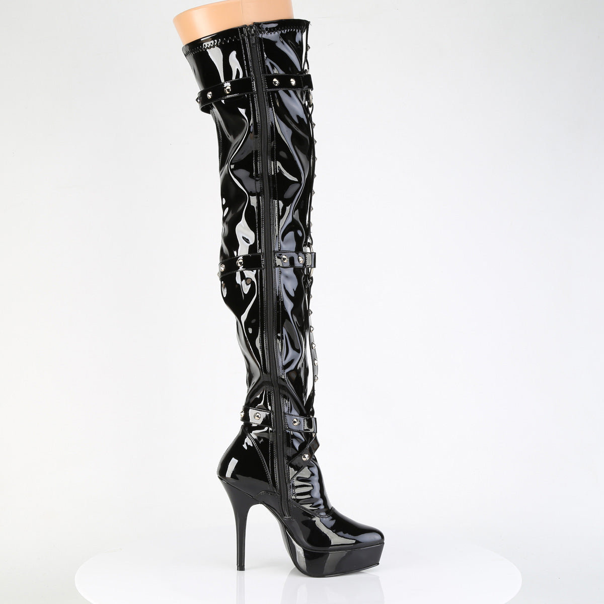5 Inch Heel INDULGE-3026 Black Patent