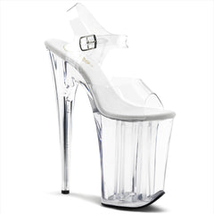 9 Inch Heel INFINITY-908 Clear