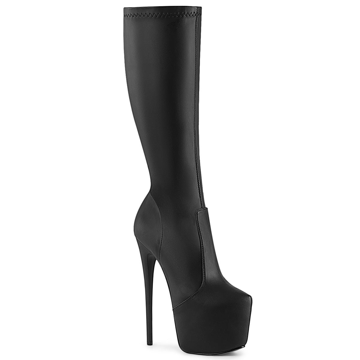 Pleaser Jubilant 2000 Black Pu Platform Shoes