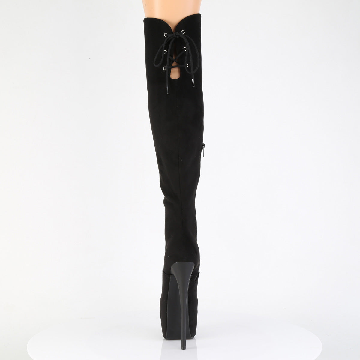 7 Inch Heel JUBILANT-3012FS Black Suede