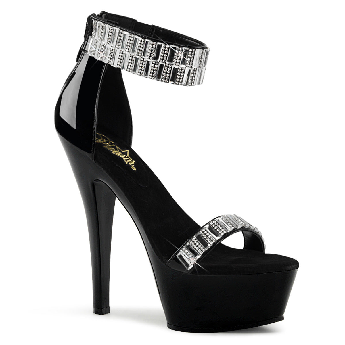 6 Inch Heel KISS-269RS Black