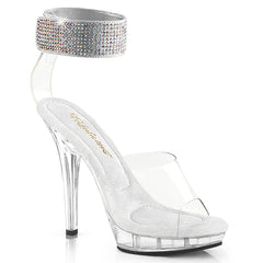 5 Inch Heel LIP-142 Clear