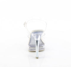5 Inch Heel MAJESTY-508 Clear