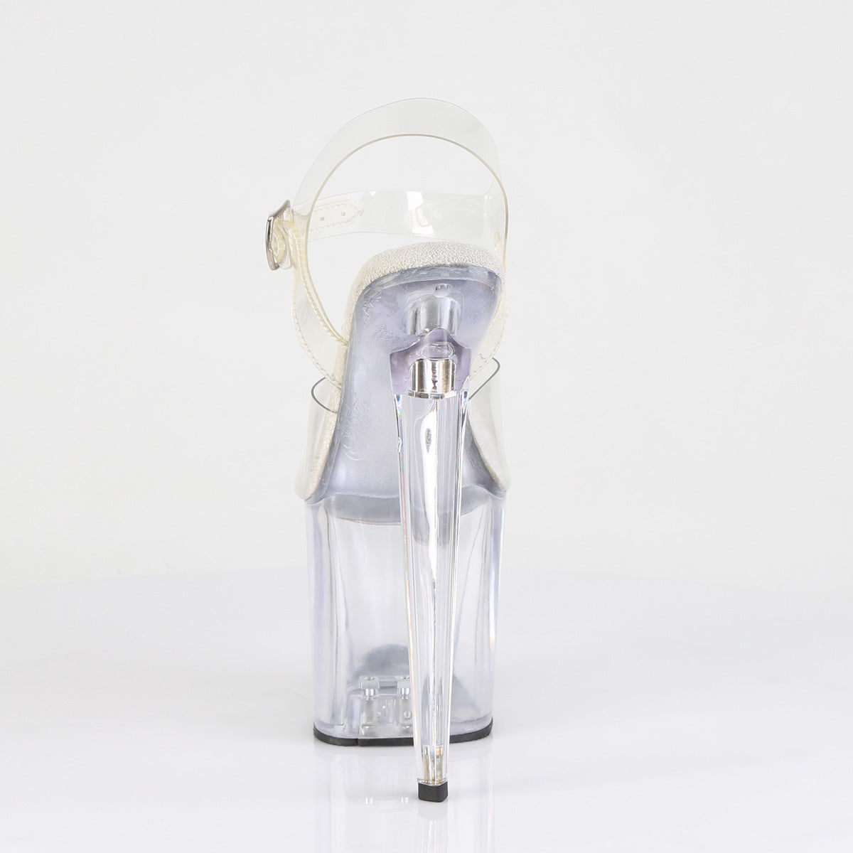8 Inch Heel RAZZLE-808 Clear