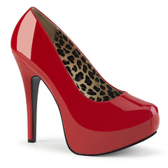 5 Inch Heel TEEZE-06W Red Pat (Wide Width)