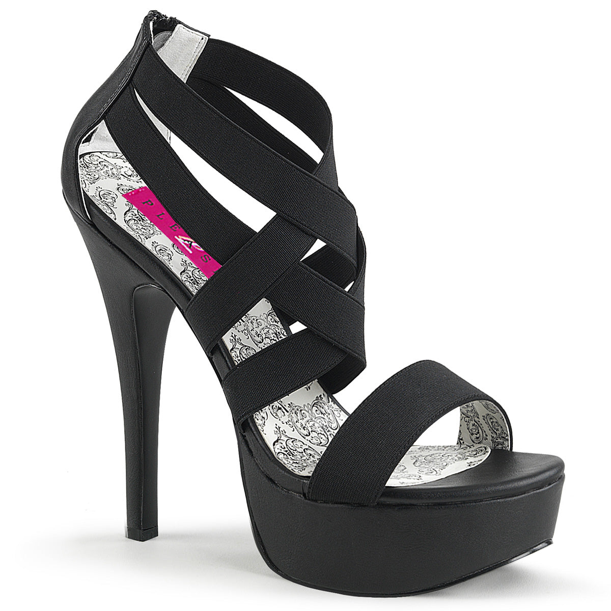 5 Inch Heel TEEZE-47W Black