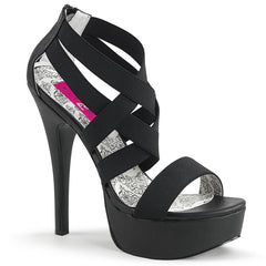5 Inch Heel TEEZE-47W Black