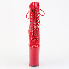 10 Inch Heelless WORSHIP-1020 Red Patent