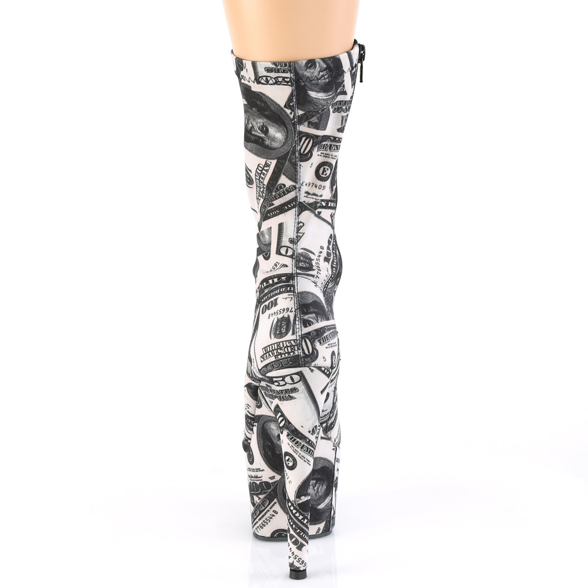 7 Inch Heel ADORE-1002DP Dollar Print