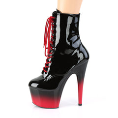 7 Inch Heel ADORE-1020BR-H Black Red