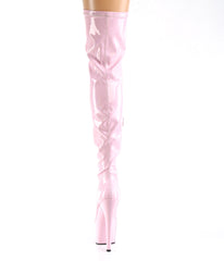 7 Inch Heel ADORE-3000HWR Baby Pink Holographic