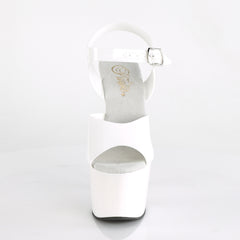 7 Inch Heel ADORE-708N White Jelly