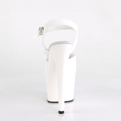 7 Inch Heel ADORE-708N White Jelly