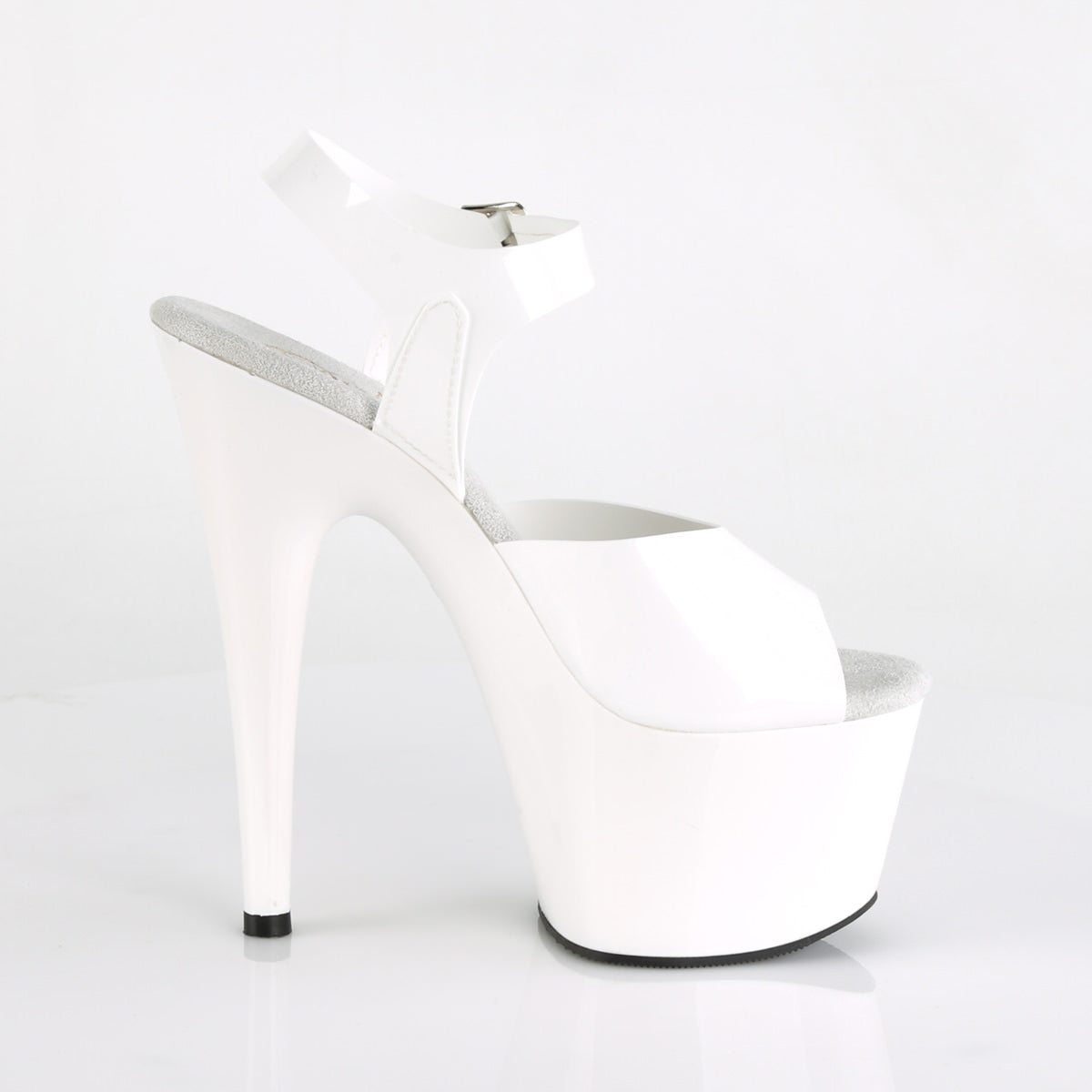 7 Inch Heel ADORE-708N White Jelly