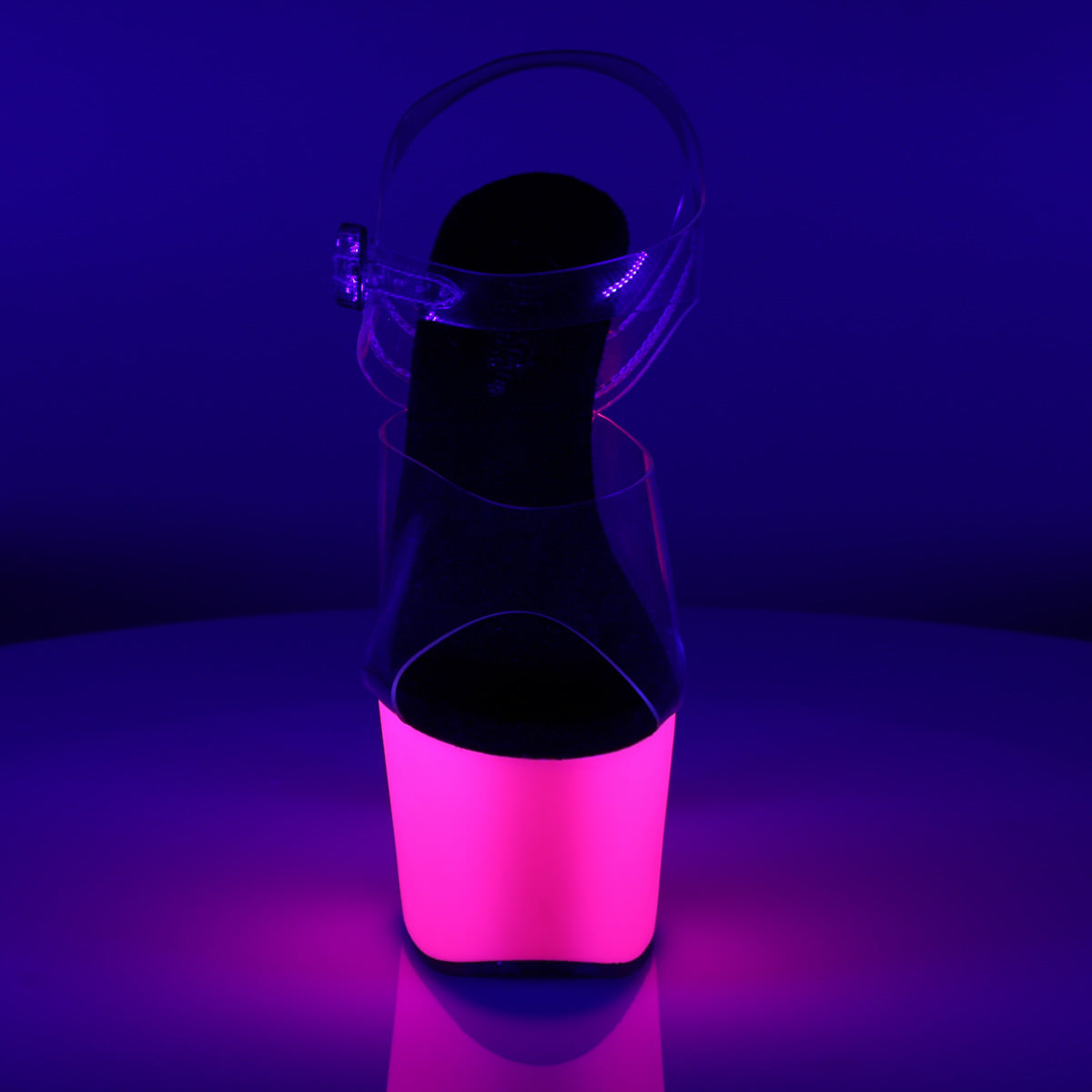 7 Inch ADORE-708UV Clear-Neon Pink