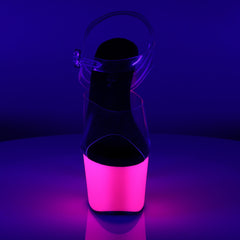 7 Inch ADORE-708UV Clear-Neon Pink