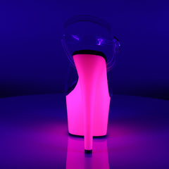 7 Inch ADORE-708UV Clear-Neon Pink