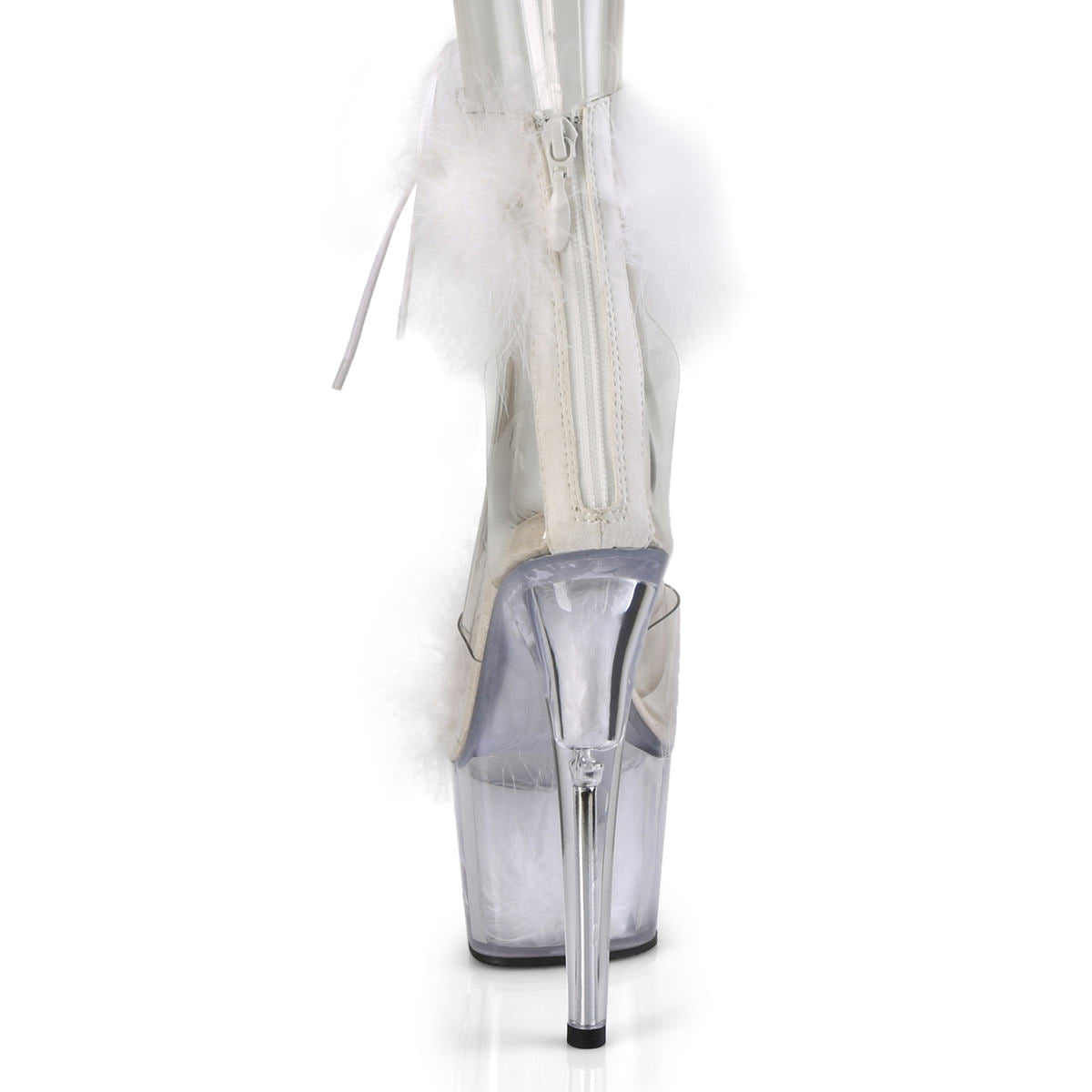 7 Inch Heel ADORE-724F White Fur