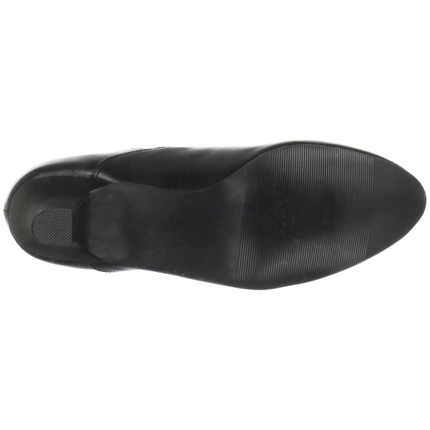FUNTASMA DAME-05 Black Victorian Granny Boots With Lace Accent - Shoecup.com - 8