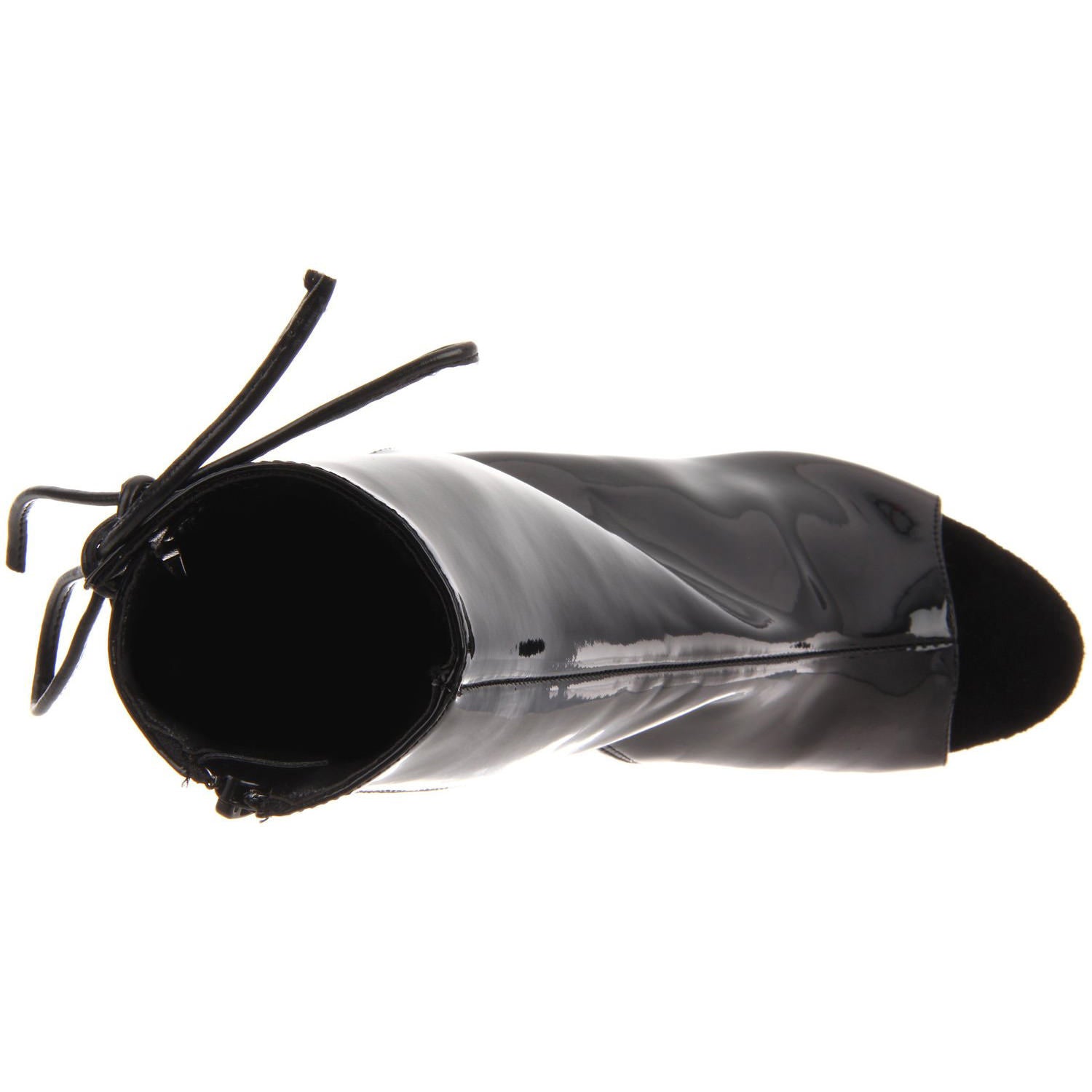 PLEASER DELIGHT-1018 Black Pat Ankle Boots - Shoecup.com - 6