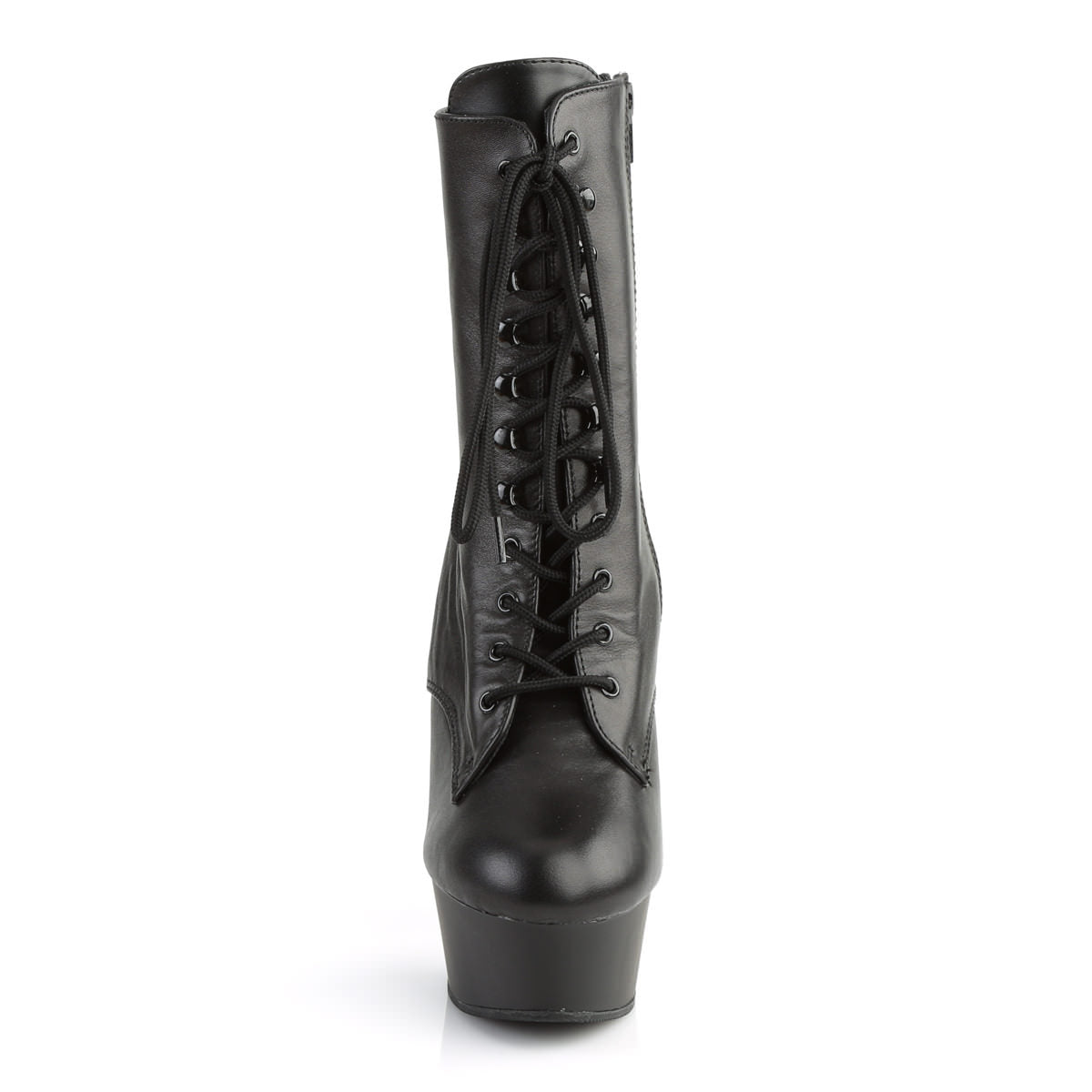 6 Inch Heel DELIGHT-1020 Black Leather