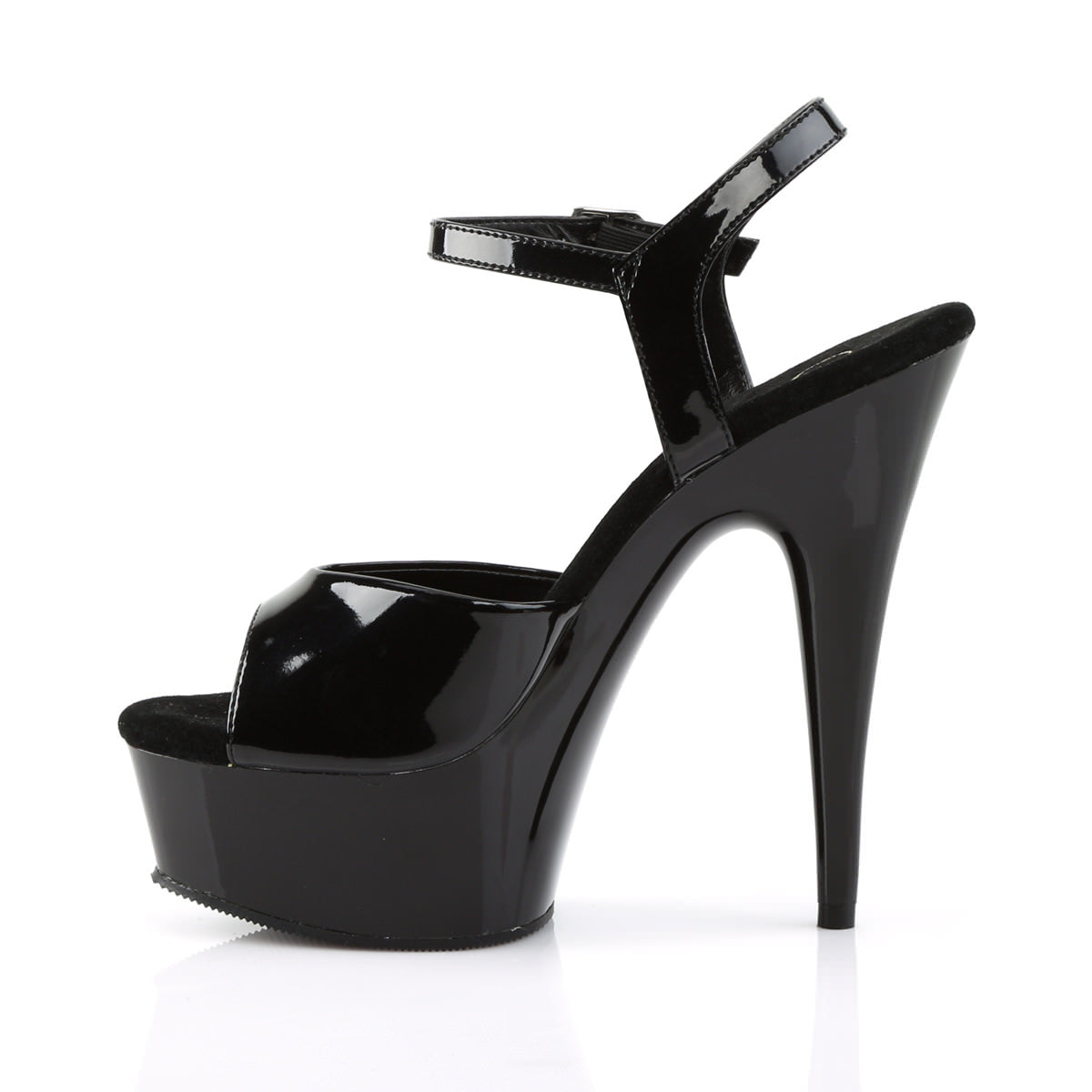 6 Inch Heel DELIGHT-609 Black Pat