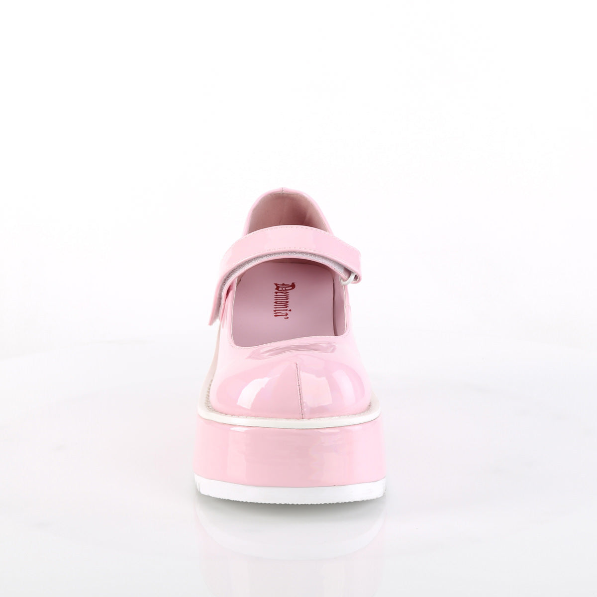 3 Inch Platform DOLLIE-01 Baby Pink Holo