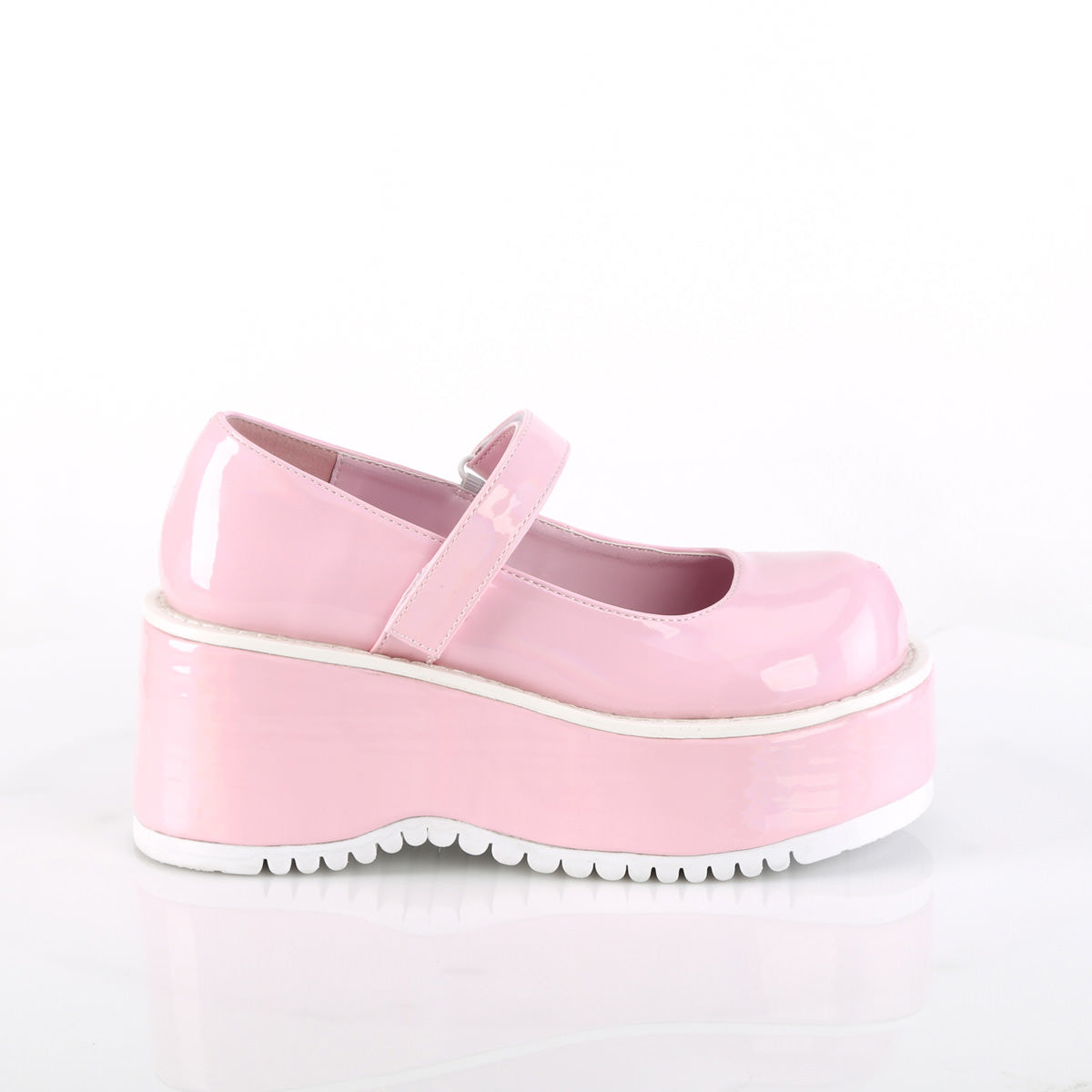 3 Inch Platform DOLLIE-01 Baby Pink