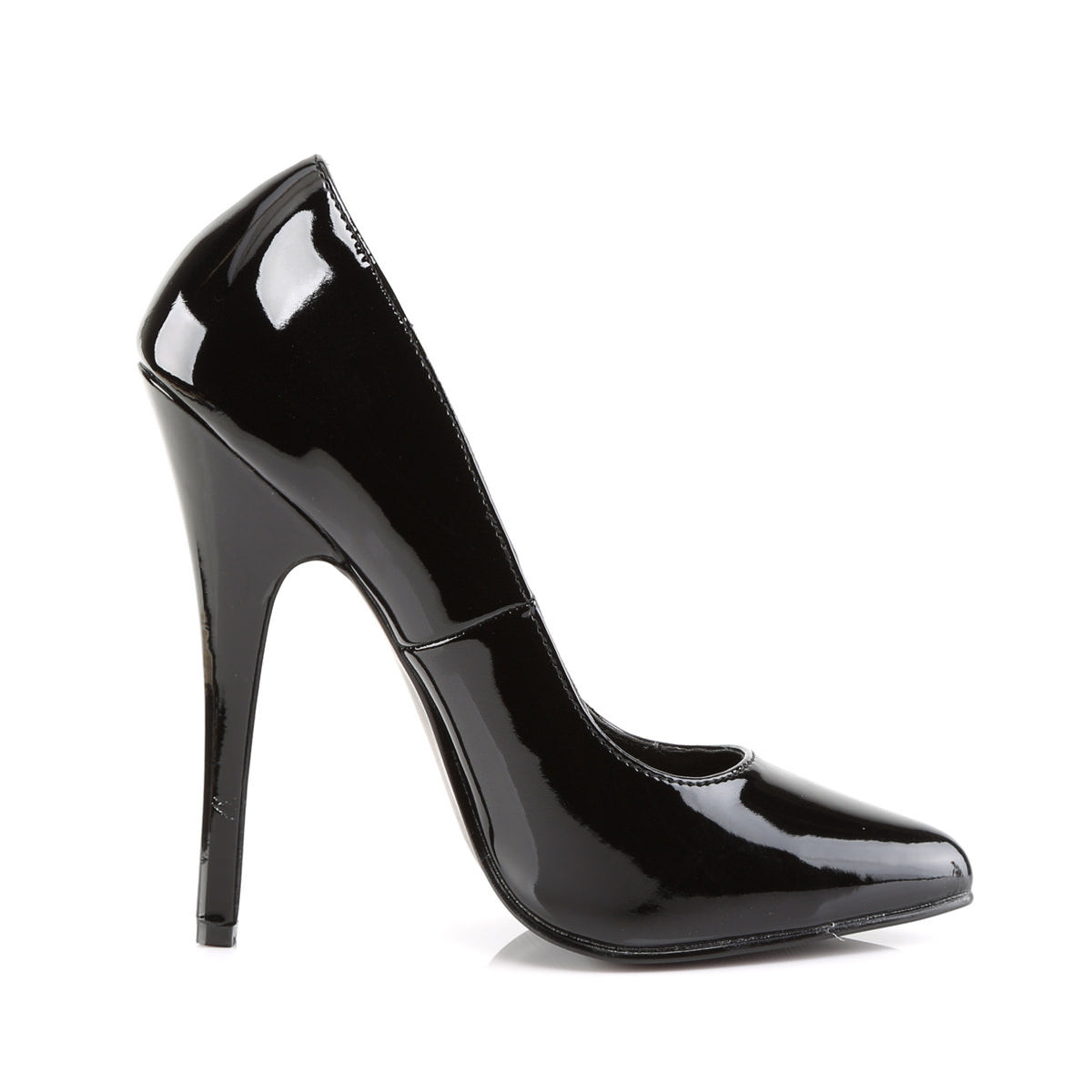 6 Inch Heel DOMINA-420 Black Patent