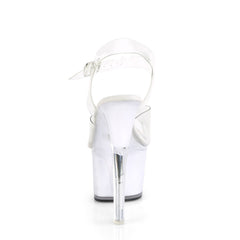 7 Inch Heel ECHOLITE-708 Clear White LED