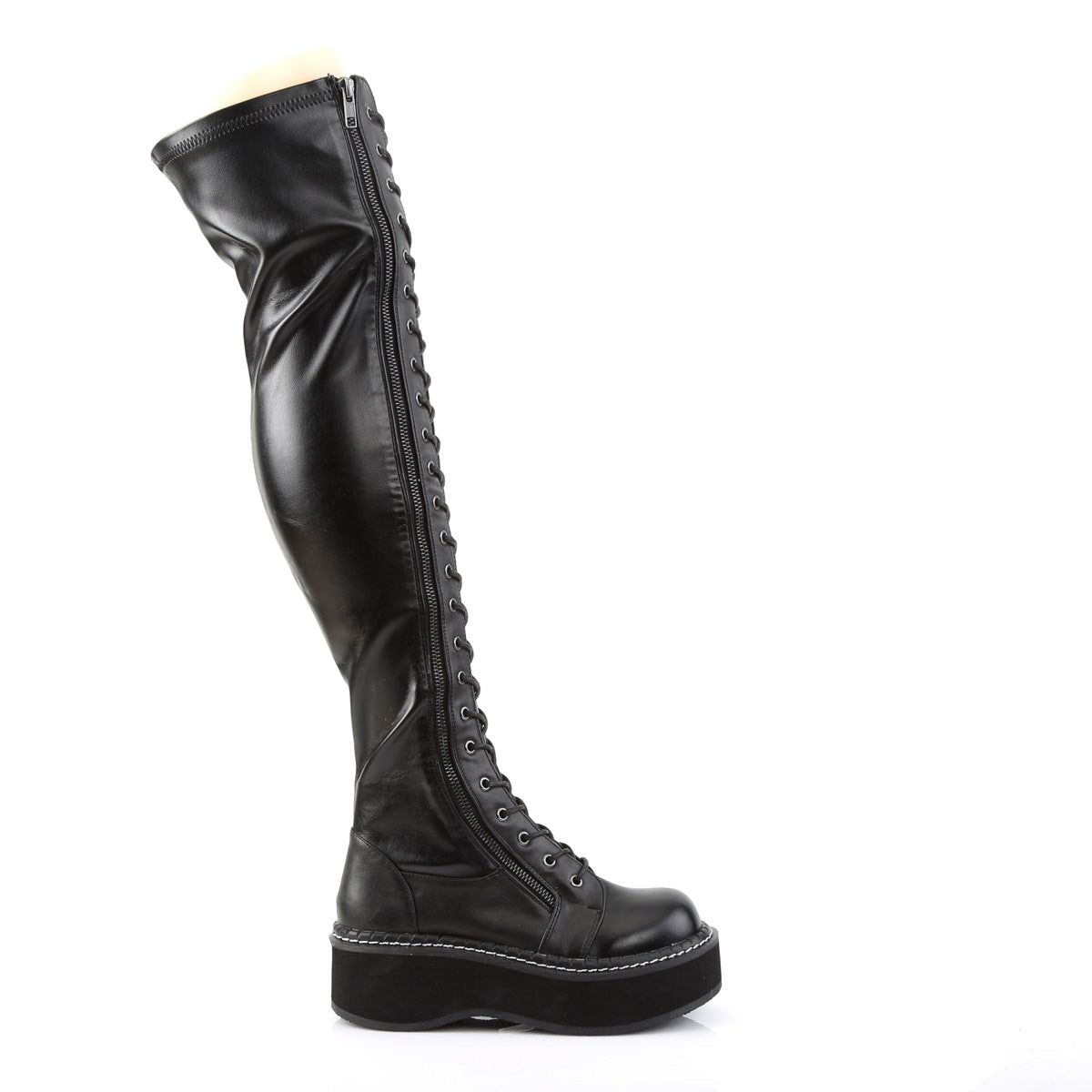 Demonia thigh on sale high boots