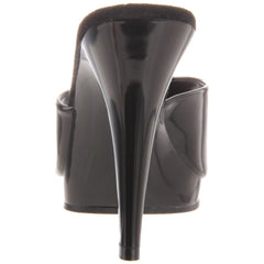 FABULICIOUS FLAIR-401-2 Black-Black Platform Slides - Shoecup.com - 3
