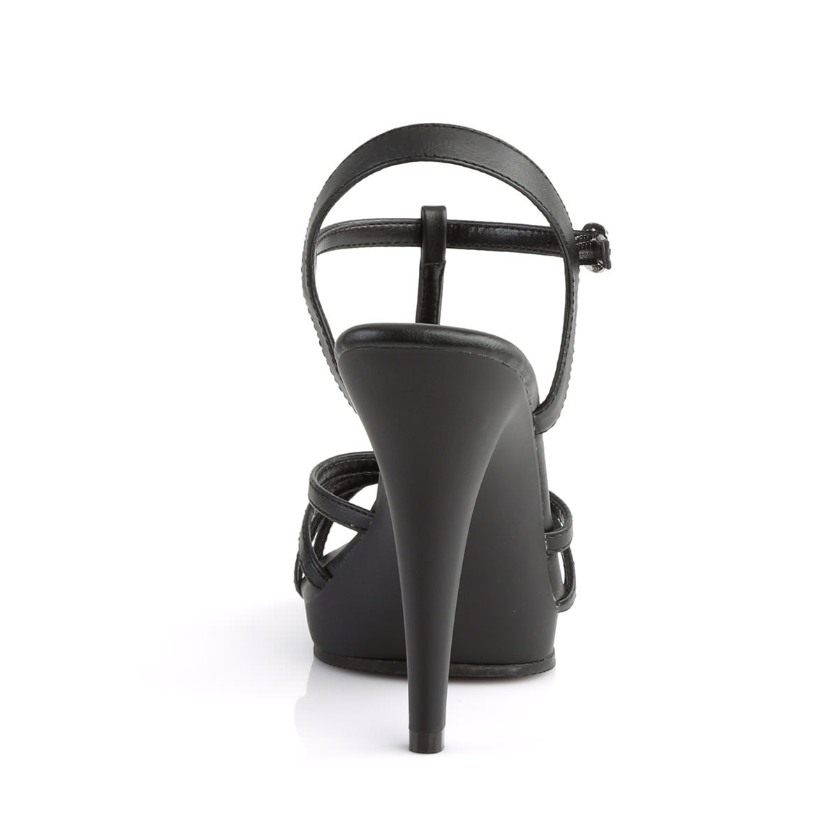 4 Inch Heel FLAIR-420 Black Pu