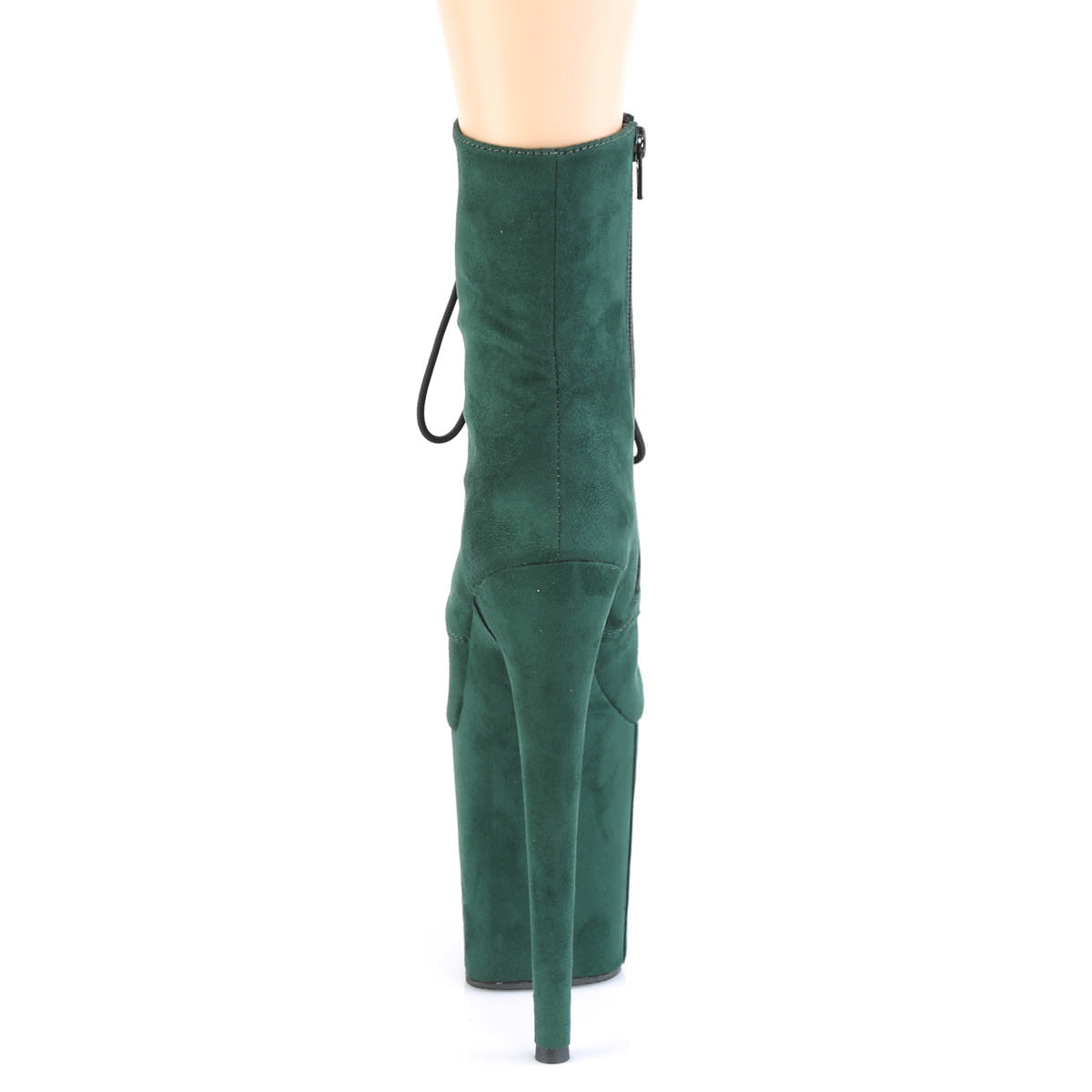 8 Inch Heel FLAMINGO-1020FS Green Suede