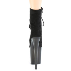 8 Inch Heel FLAMINGO-1020FST Black Suede