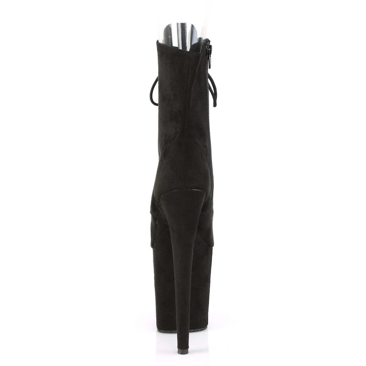 8 Inch Heel FLAMINGO-1021FS Black Suede