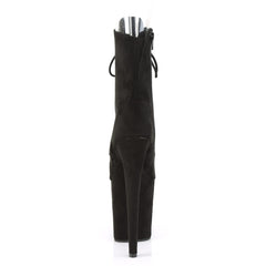 8 Inch Heel FLAMINGO-1021FS Black Suede