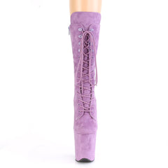 8 Inch Heel FLAMINGO-1050FS Lilac Suede