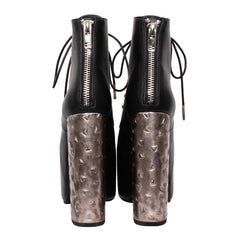 6" Heel MOTLEY METAL Black