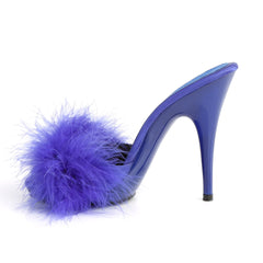 5" Heel POISE-501F Blue Fur