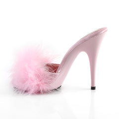 5" Heel POISE-501F Baby Pink Fur