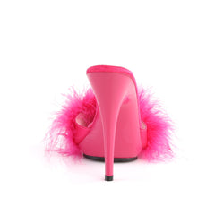 5 Inch Heel POISE-501F Hot Pink Fur