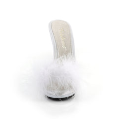 5" Heel POISE-501F White Fur