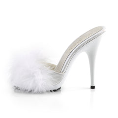 5" Heel POISE-501F White Fur