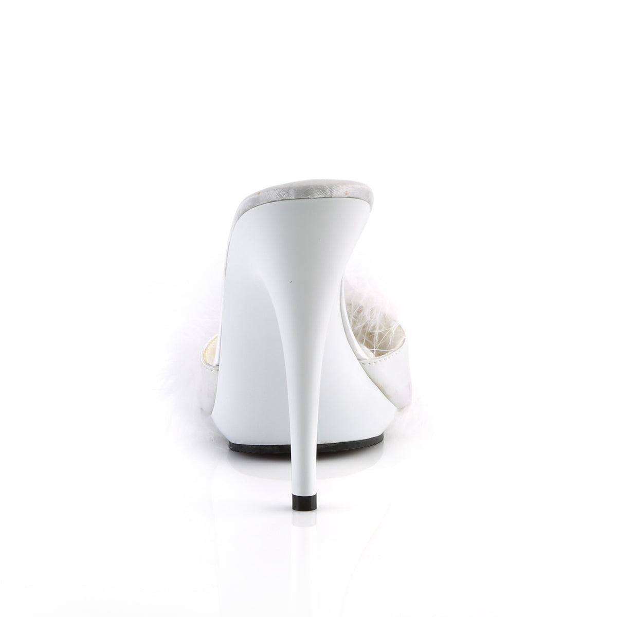 5" Heel POISE-501F White Fur